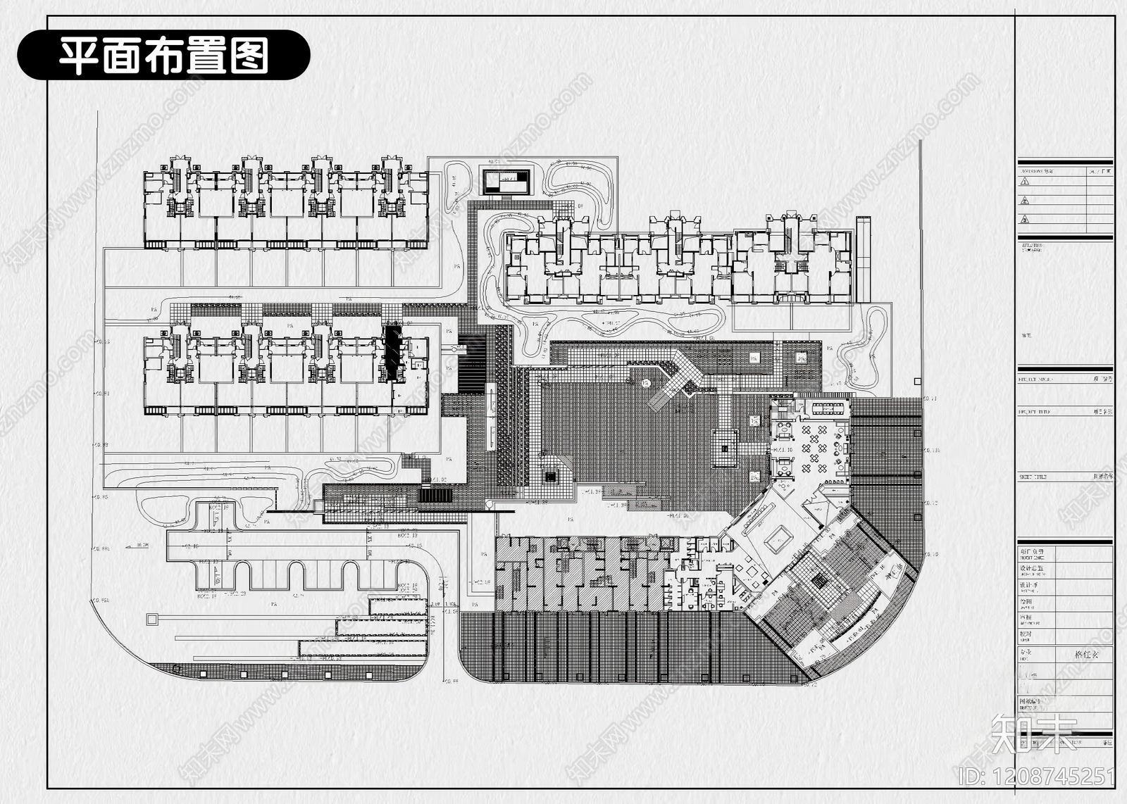 10套示范区景观住宅居住区景观CAD施工图附效果图cad施工图下载【ID:1208745251】