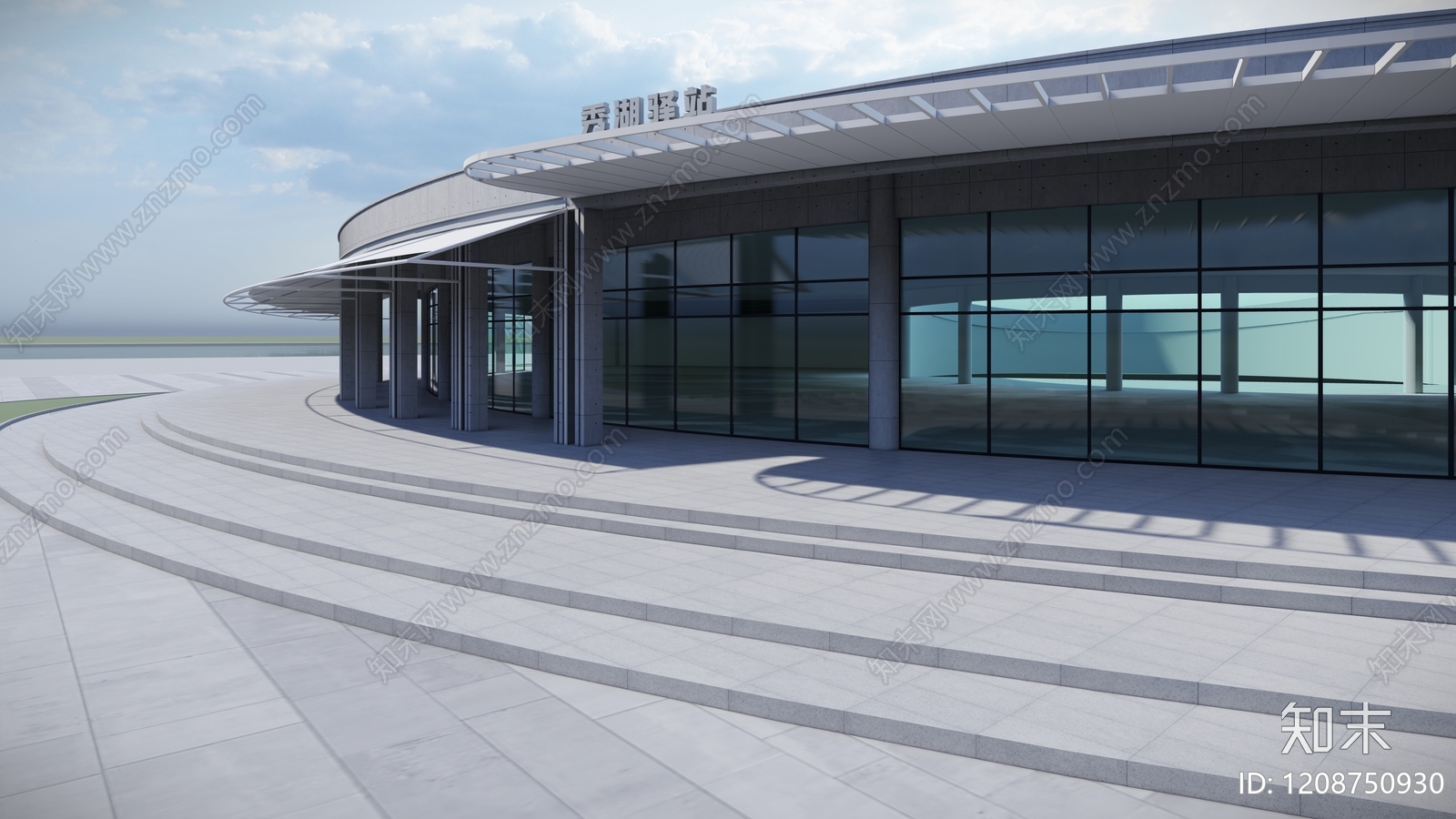 现代小公建SU模型下载【ID:1208750930】