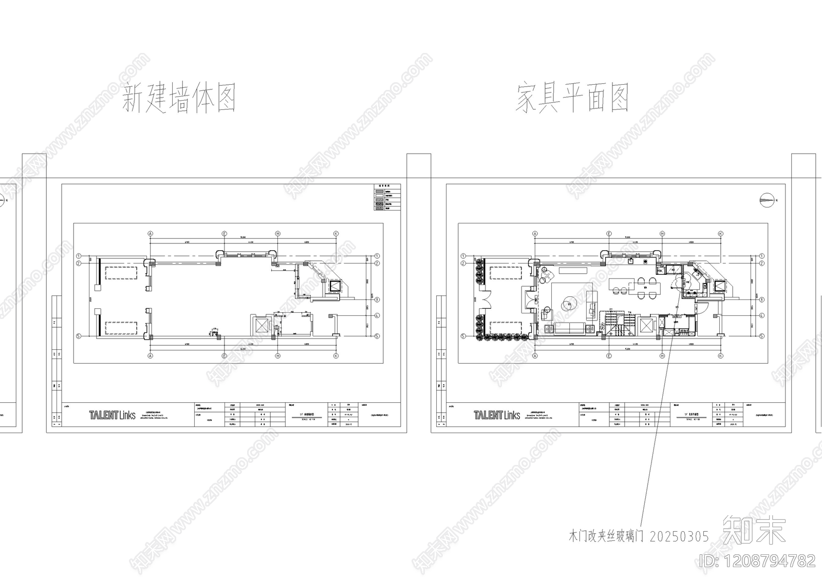 别墅cad施工图下载【ID:1208794782】