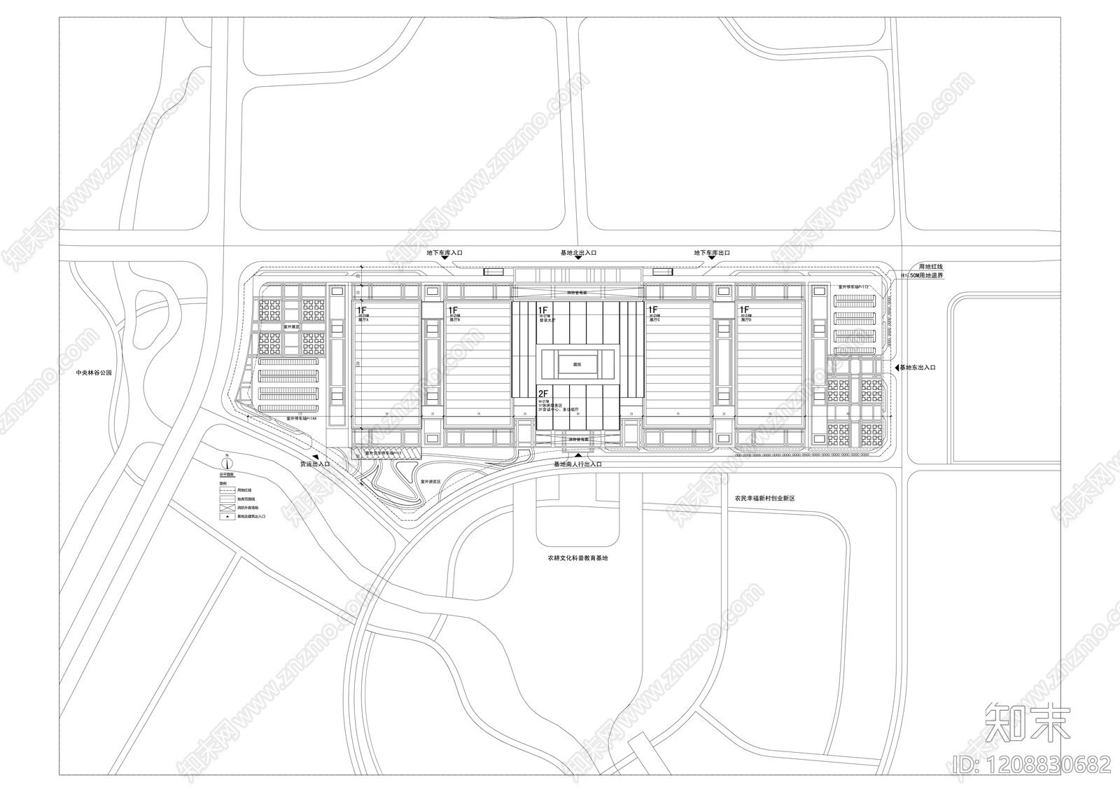 现代其他公共建筑cad施工图下载【ID:1208830682】