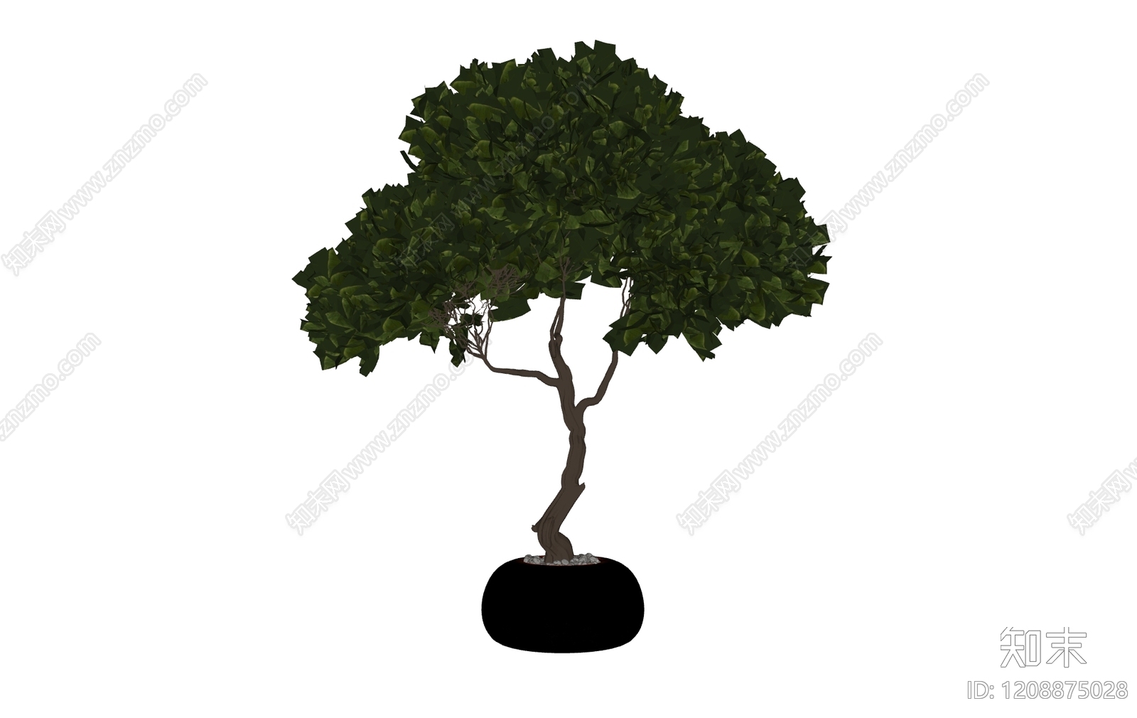盆栽SU模型下载【ID:1208875028】