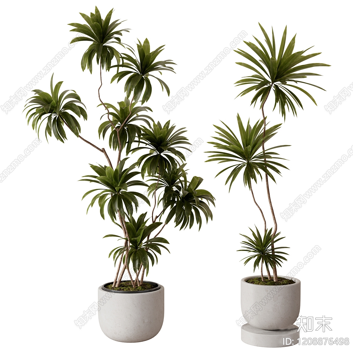 盆栽SU模型下载【ID:1208876498】