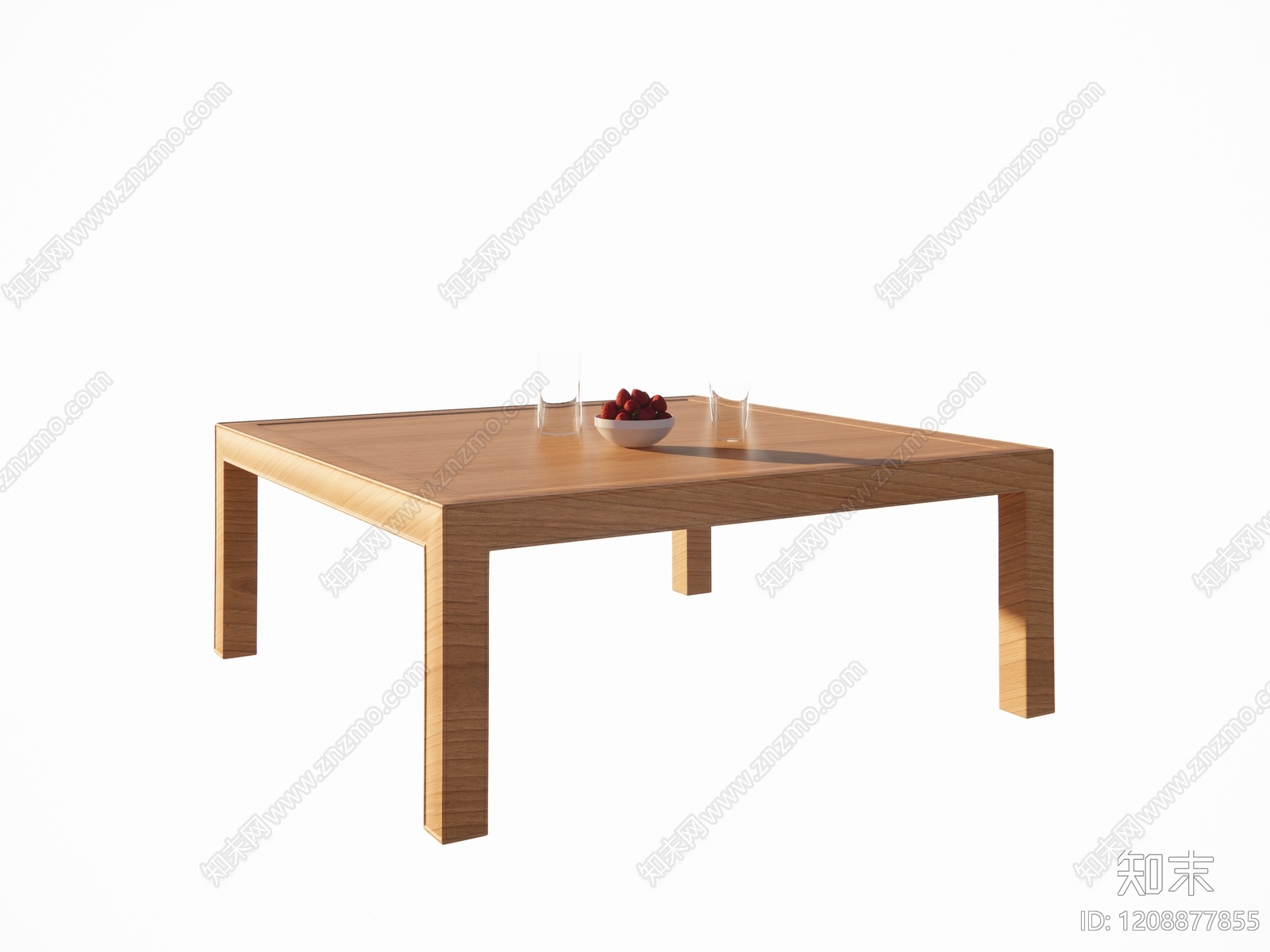 原木中古茶几SU模型下载【ID:1208877855】