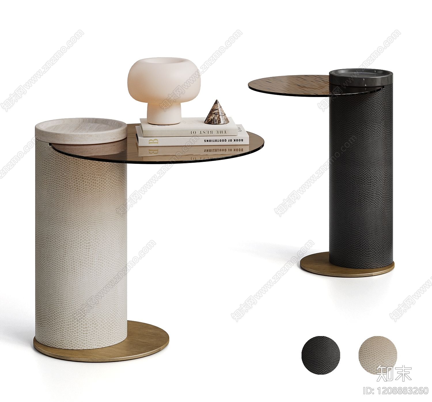 现代轻奢边几3D模型下载【ID:1208883260】