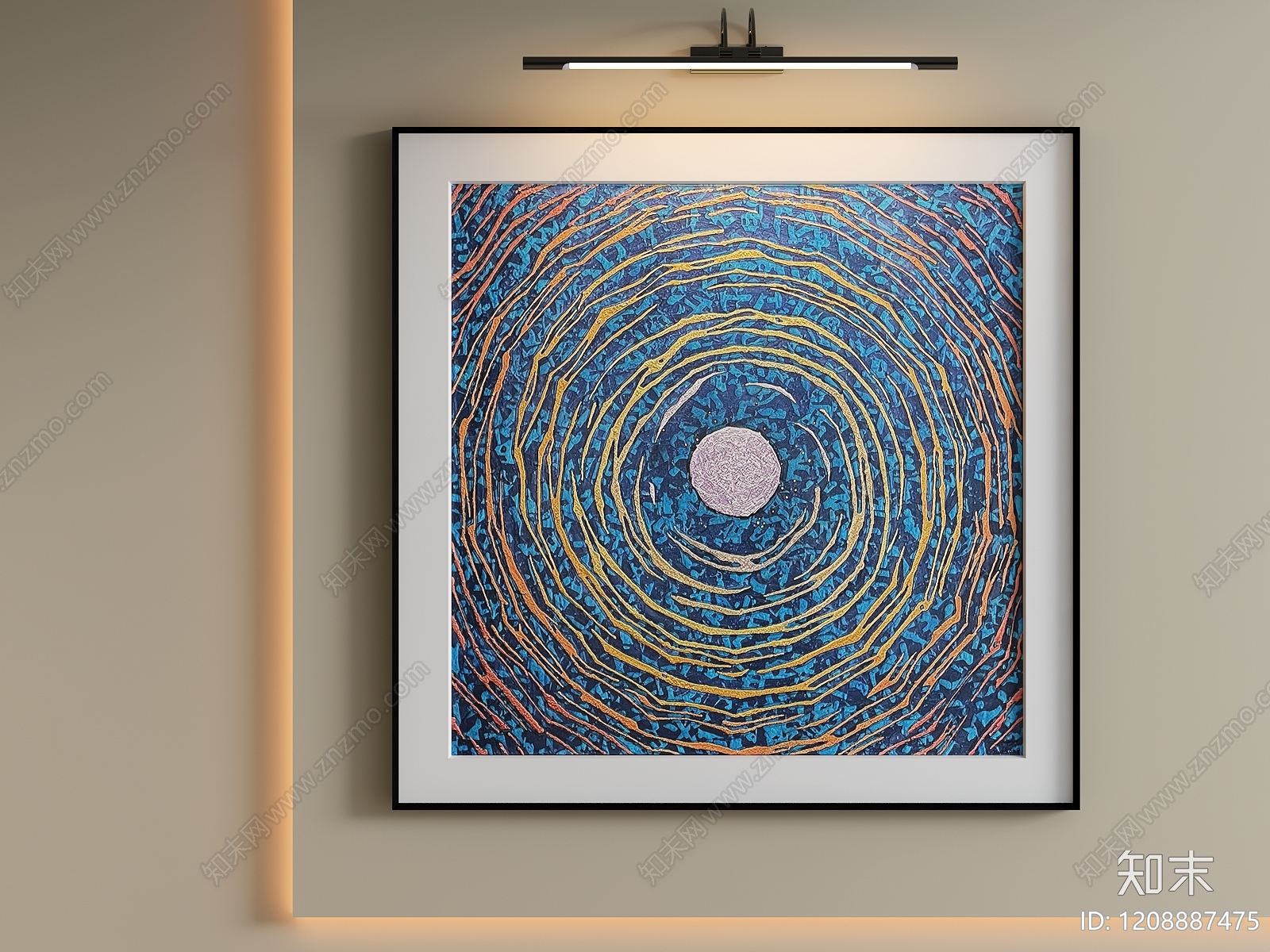 意式轻奢油画SU模型下载【ID:1208887475】