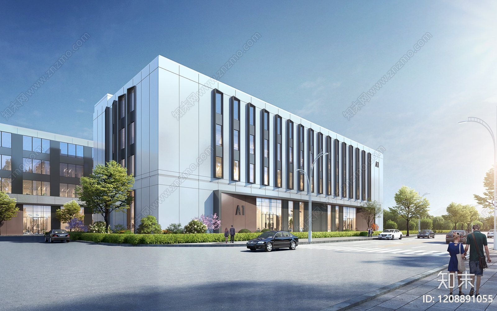 现代其他工业建筑SU模型下载【ID:1208891055】