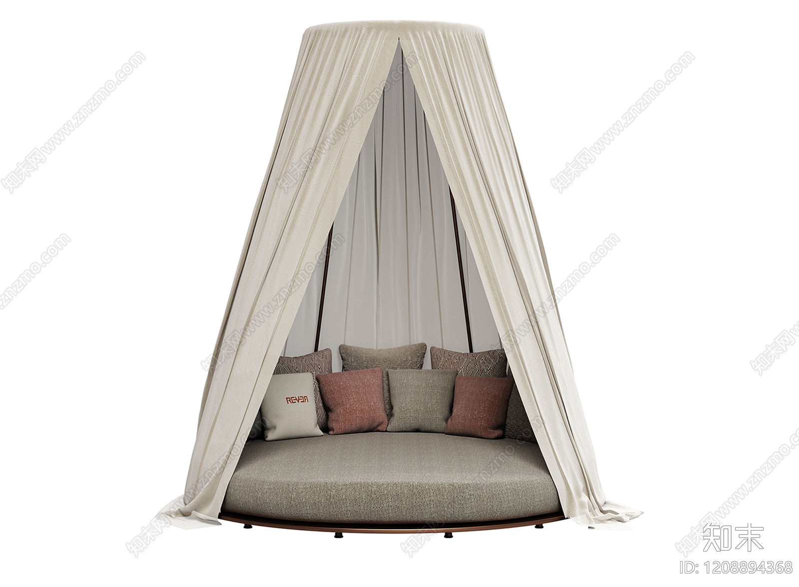 现代风户外帐篷3D模型下载【ID:1208894368】