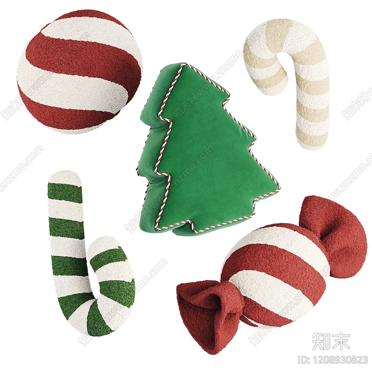 圣诞主题软装圣诞美陈3D模型下载【ID:1208930823】