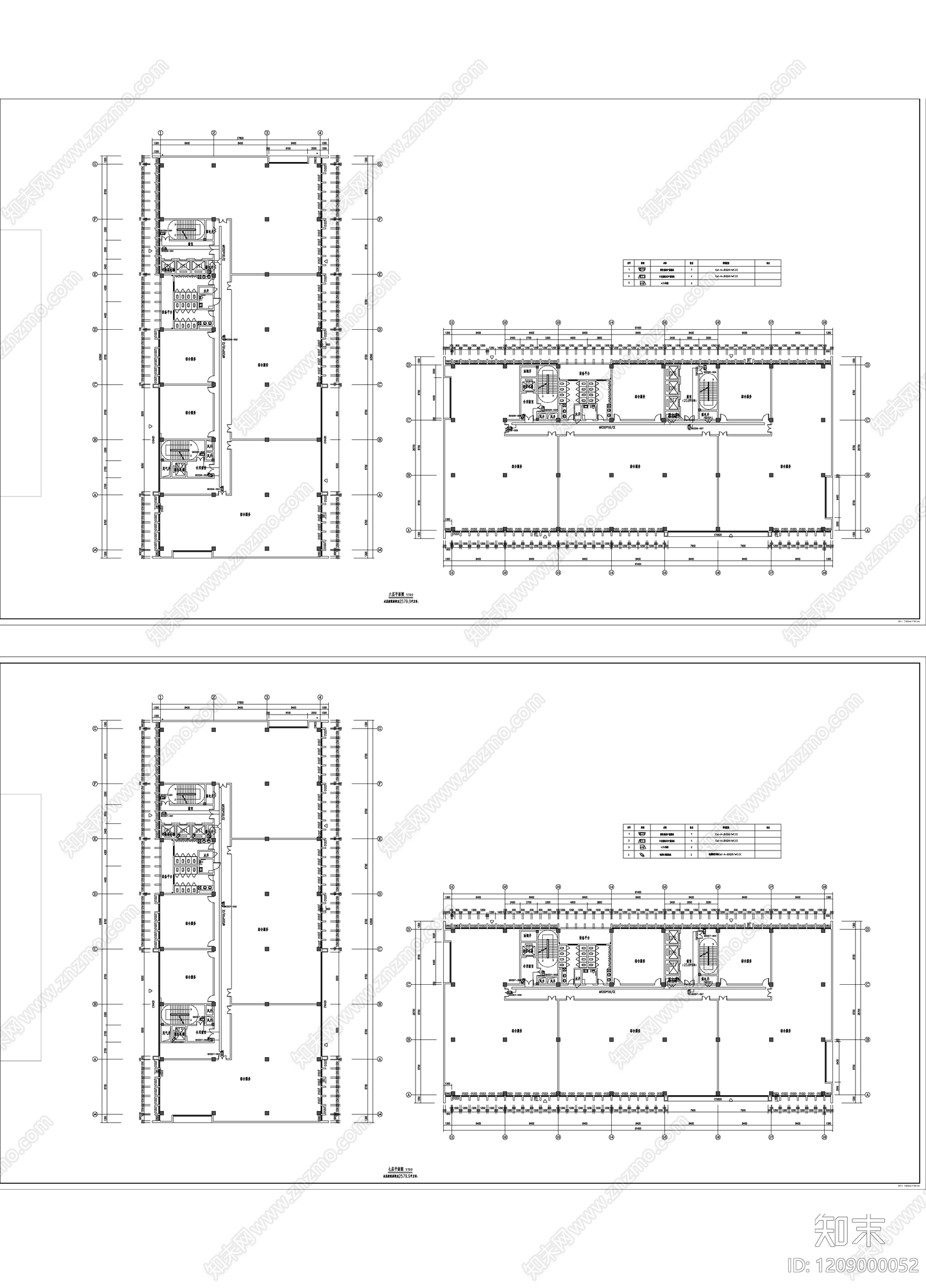 通信网络系统cad施工图下载【ID:1209000052】