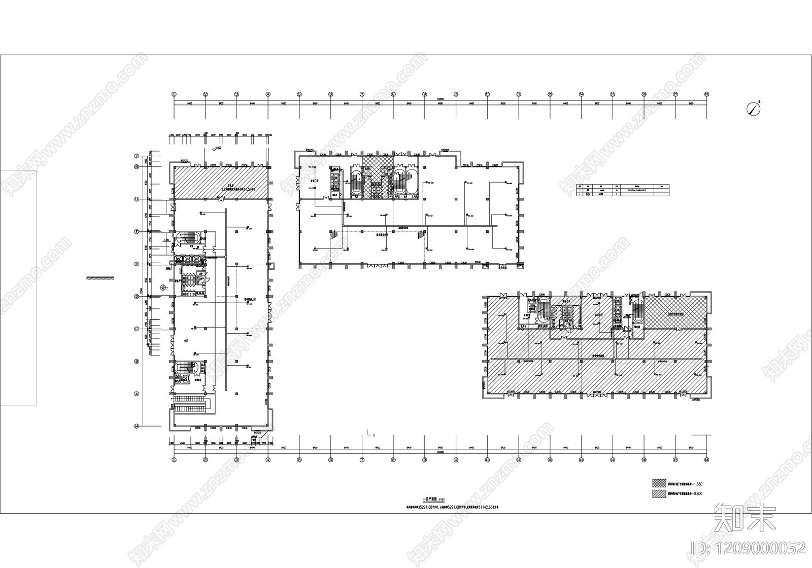 通信网络系统cad施工图下载【ID:1209000052】
