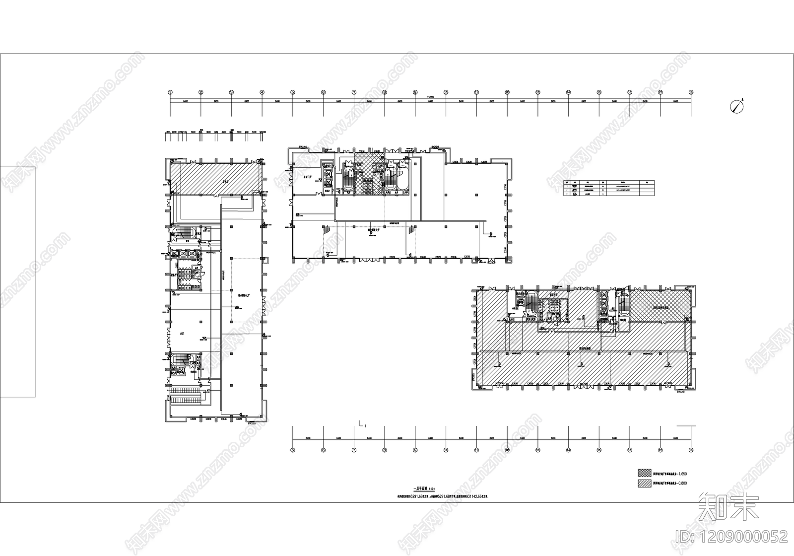 通信网络系统cad施工图下载【ID:1209000052】