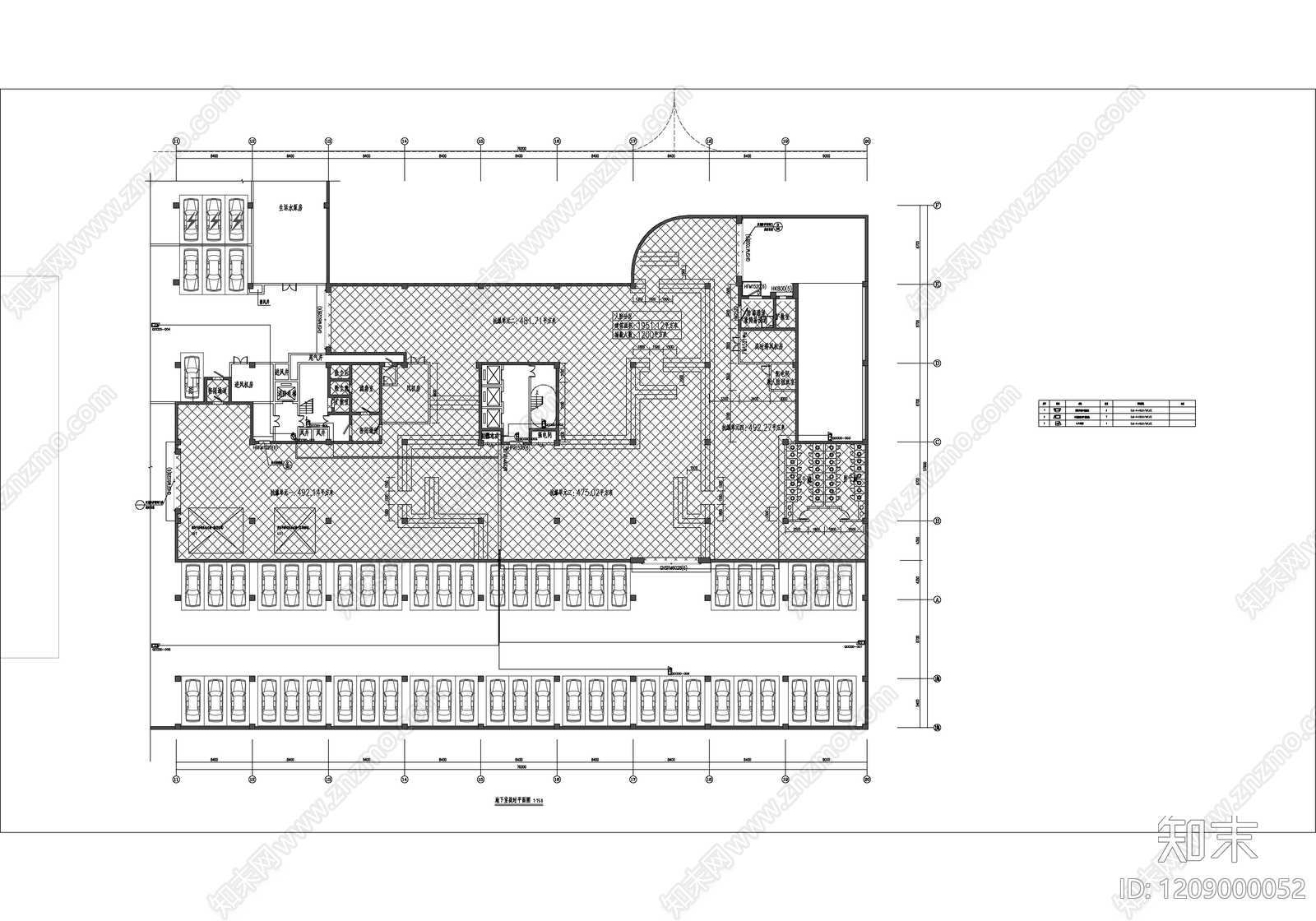 通信网络系统cad施工图下载【ID:1209000052】