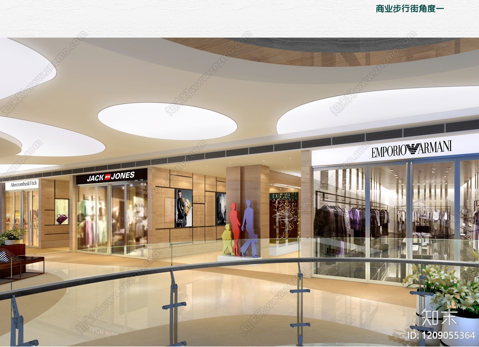 其他商业空间cad施工图下载【ID:1209055364】