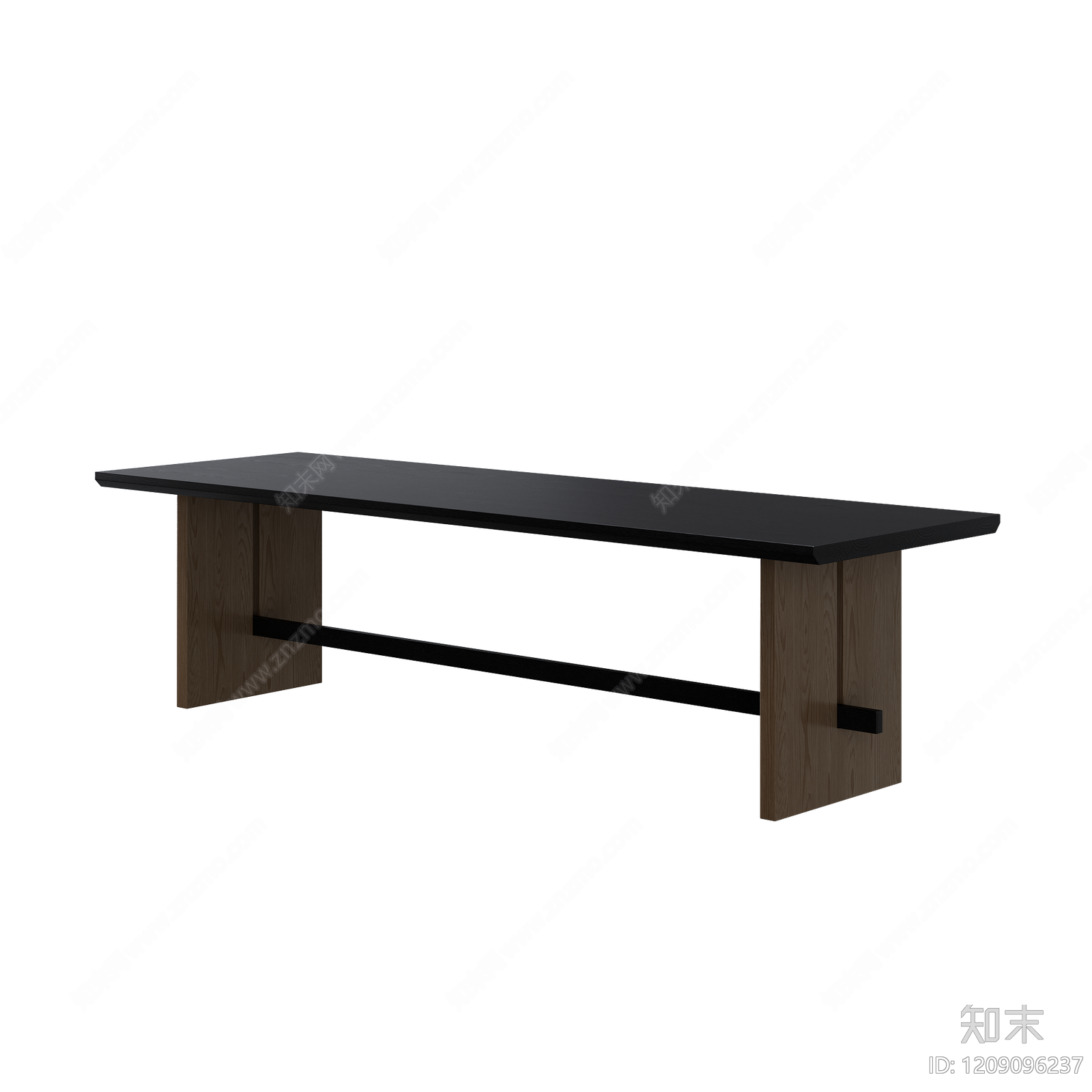 极简书桌3D模型下载【ID:1209096237】