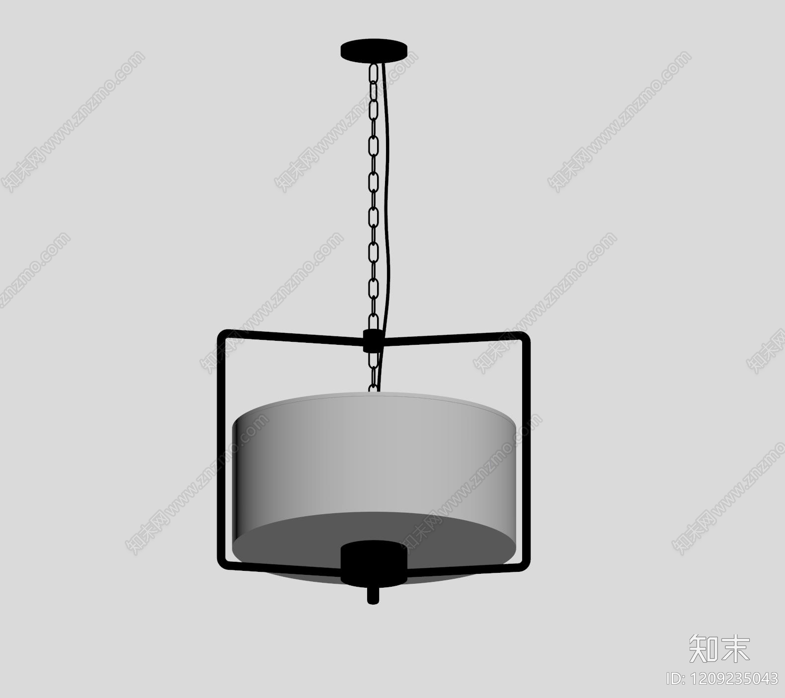 现代简约吊灯SU模型下载【ID:1209235043】