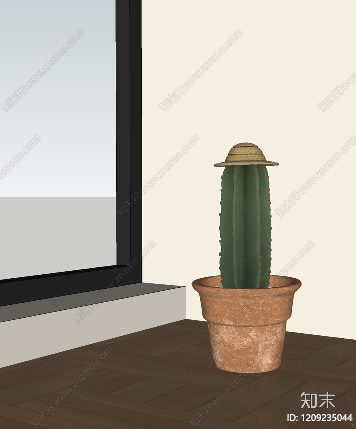 盆栽SU模型下载【ID:1209235044】