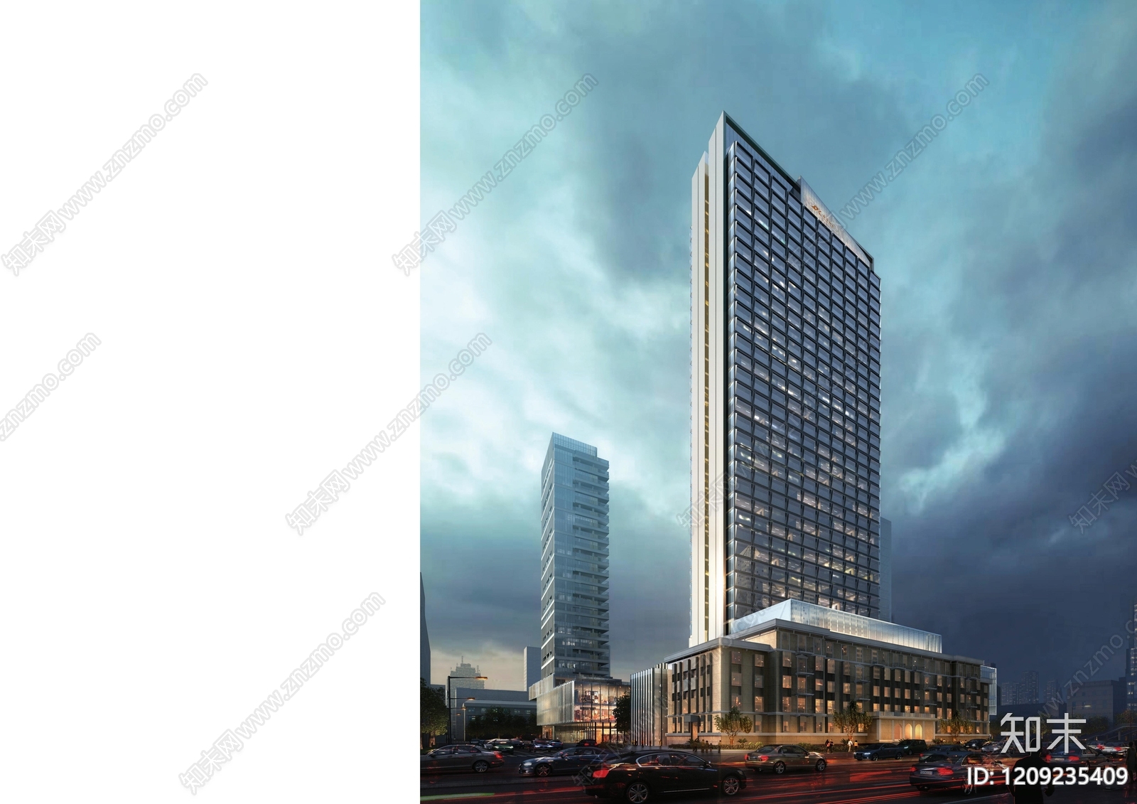 现代酒店建筑下载【ID:1209235409】