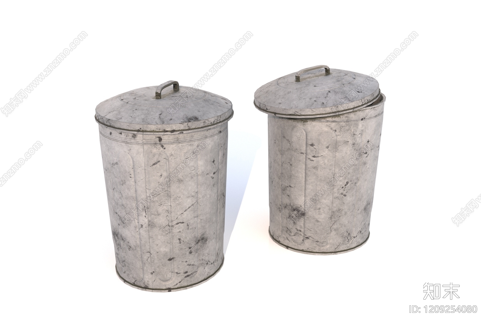 复古工业风其他生活用品3D模型下载【ID:1209254080】