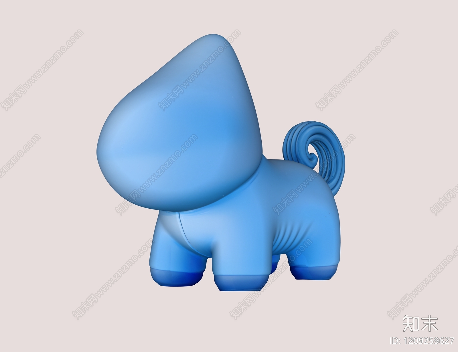 极简主义雕塑摆件3D模型下载【ID:1209259627】