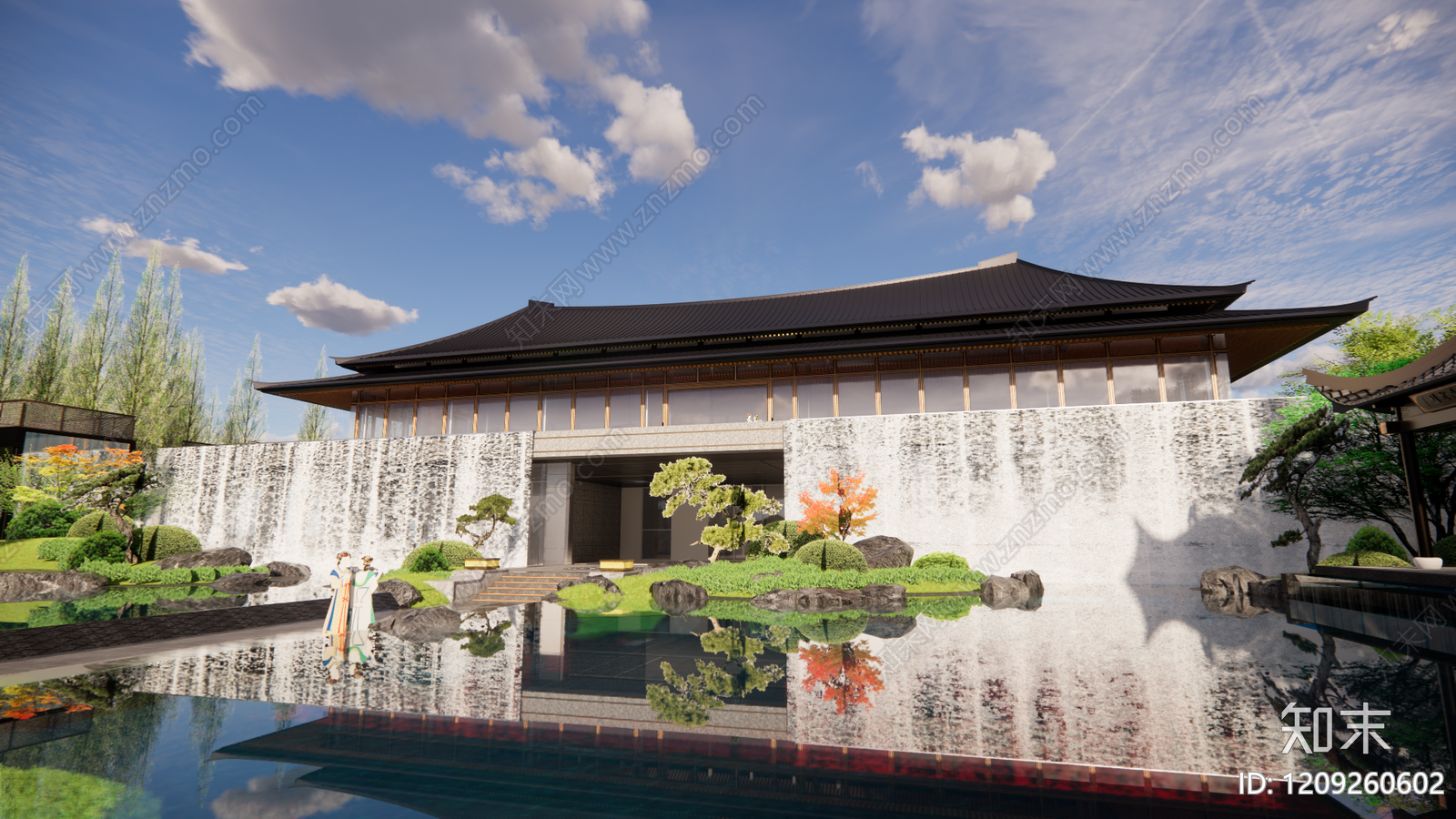 现代小公建SU模型下载【ID:1209260602】
