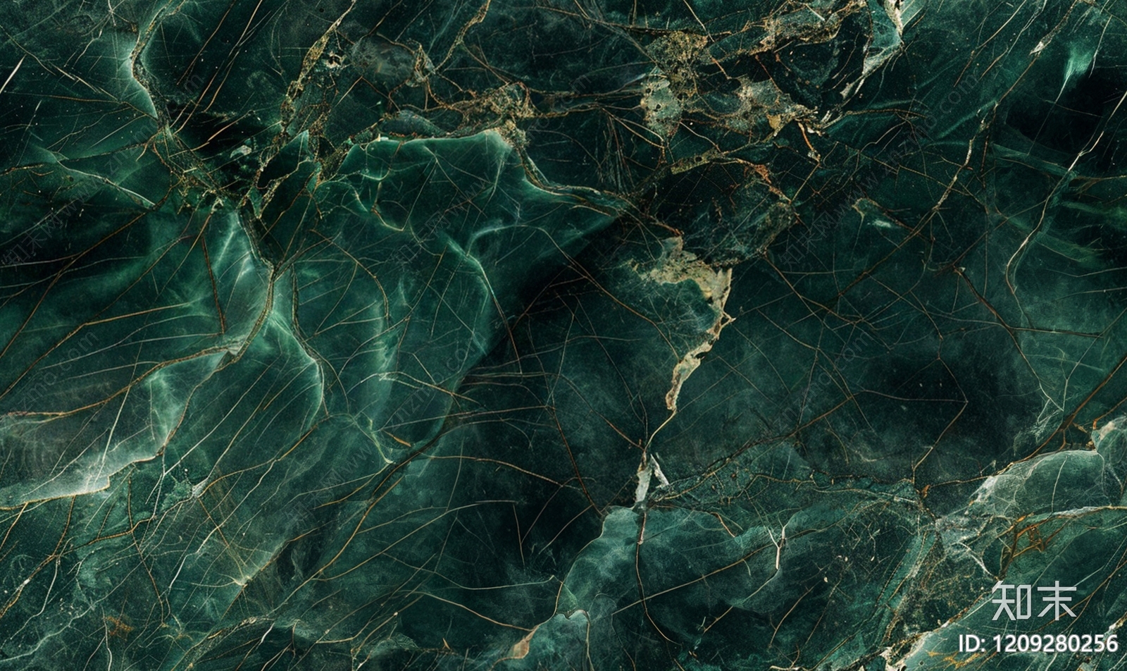 新中式轻奢绿色奢石贴图下载【ID:1209280256】