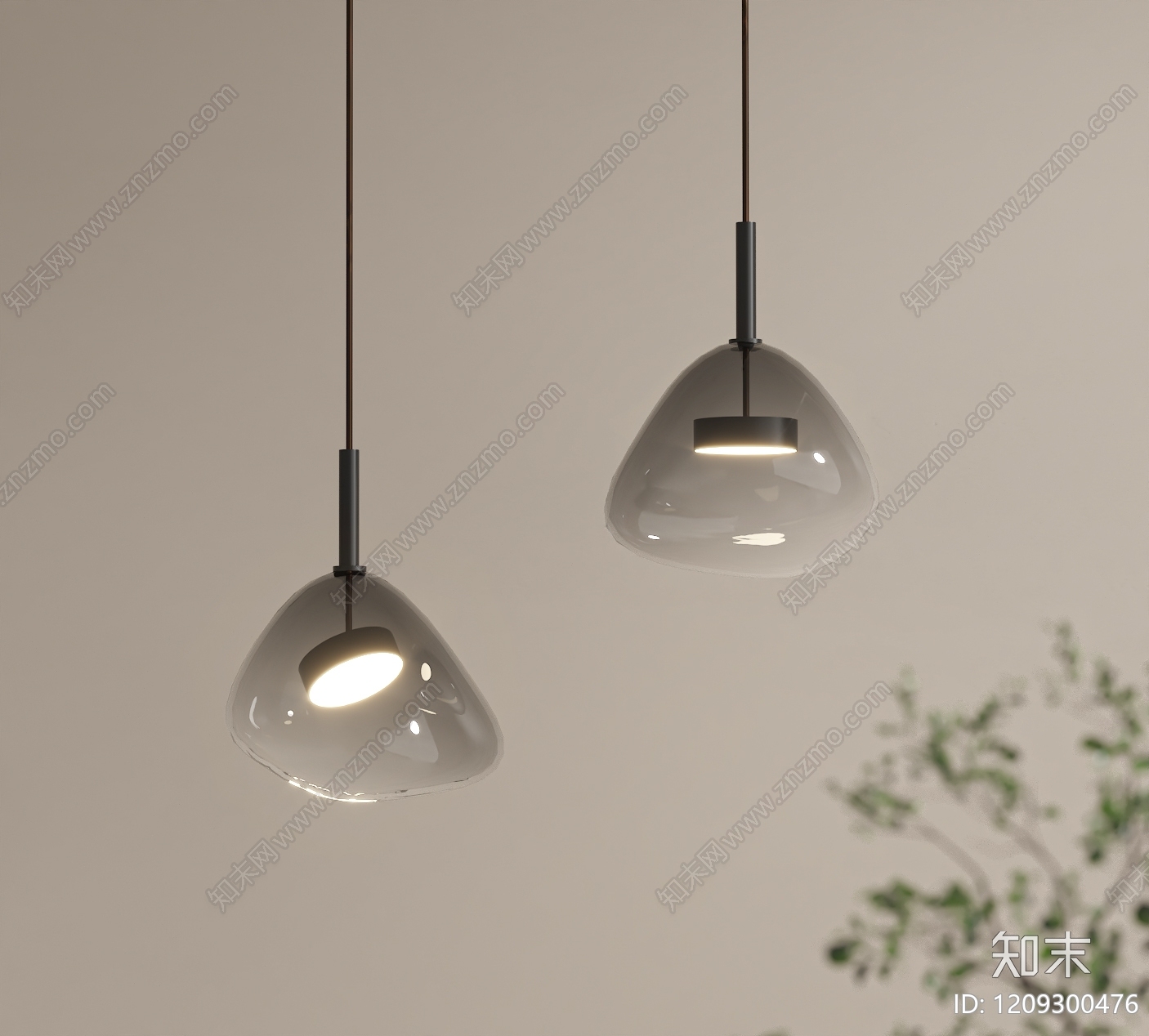 现代轻奢吊灯SU模型下载【ID:1209300476】