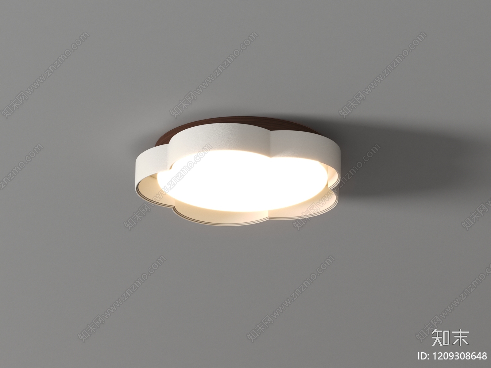 现代简约儿童房吸顶灯3D模型下载【ID:1209308648】