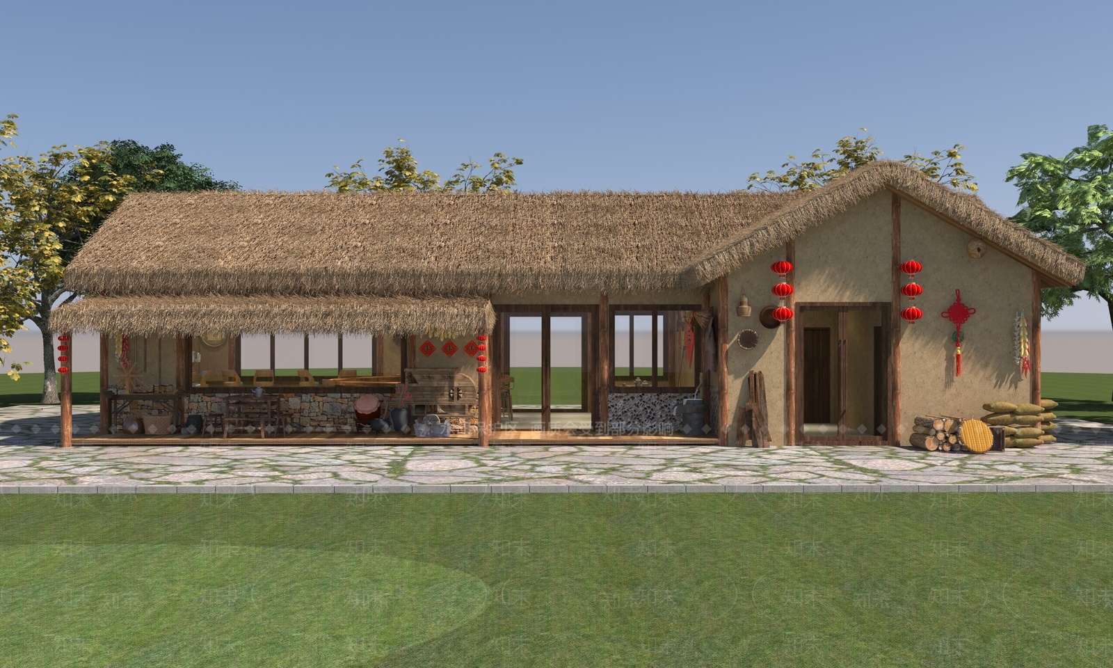 古建3D模型下载【ID:1209310890】