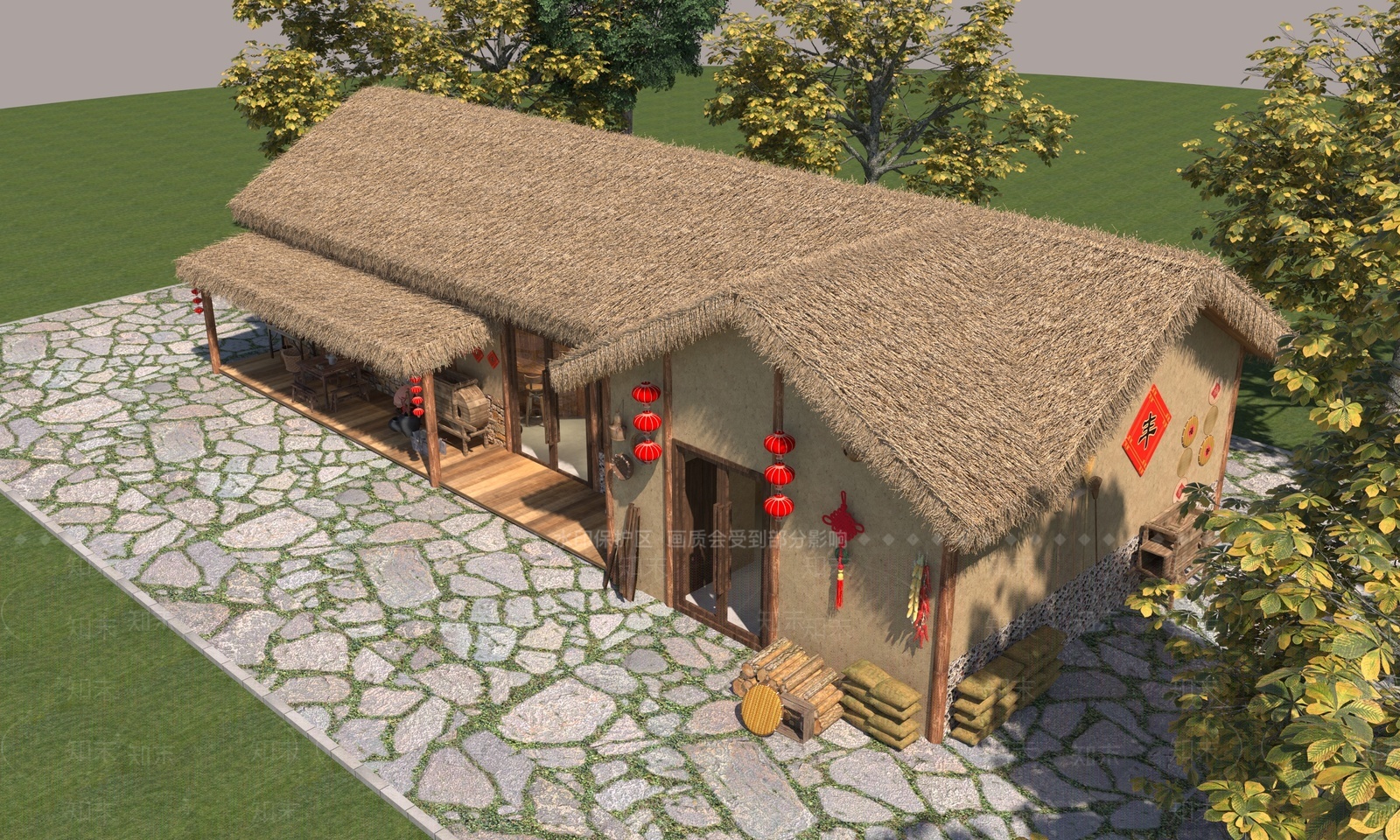 古建3D模型下载【ID:1209310890】
