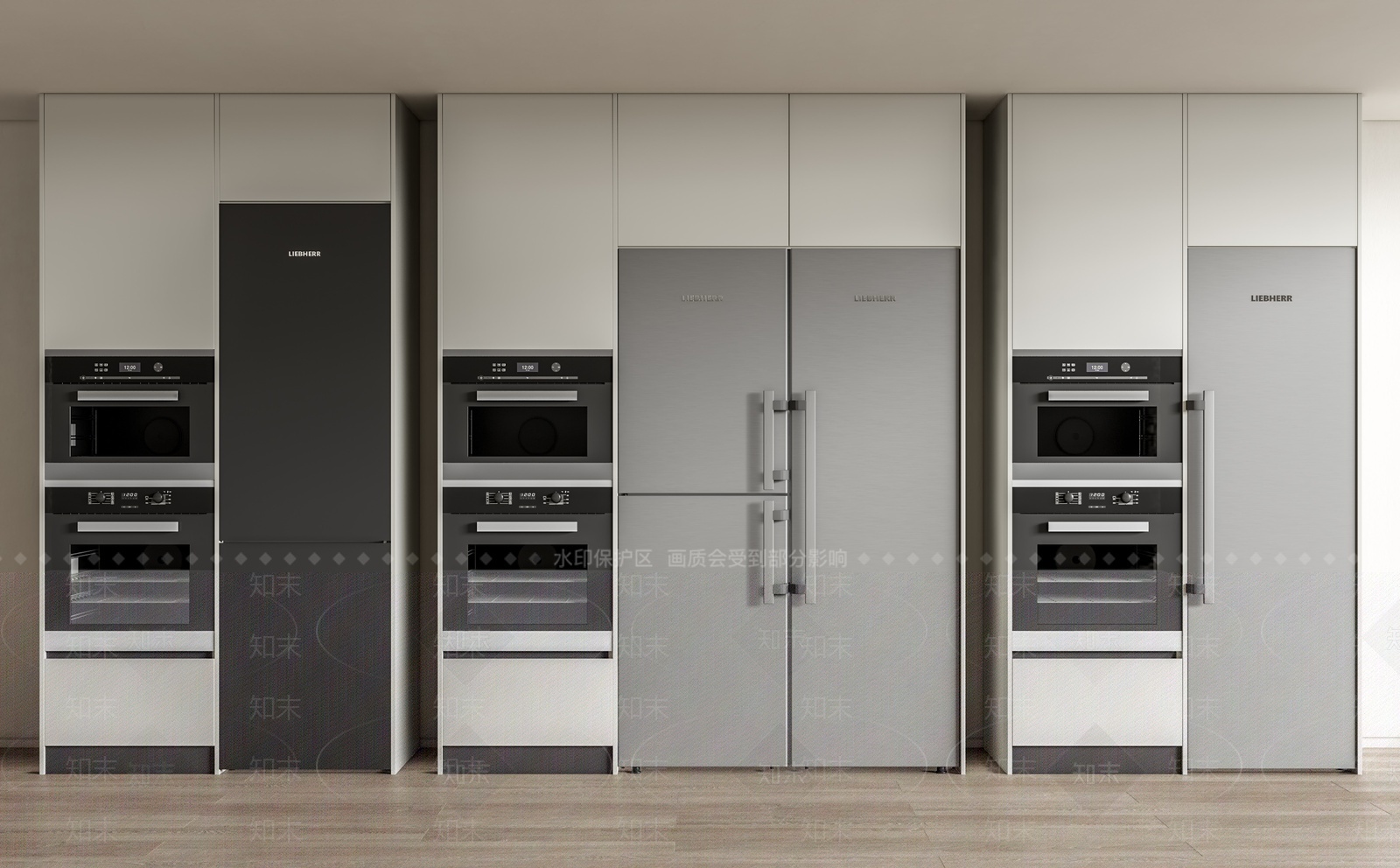 现代冰箱SU模型下载【ID:1209312187】