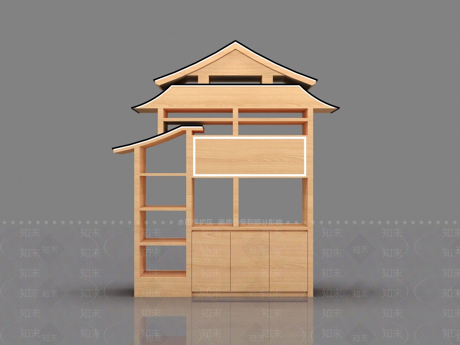 货架3D模型下载【ID:1209315348】