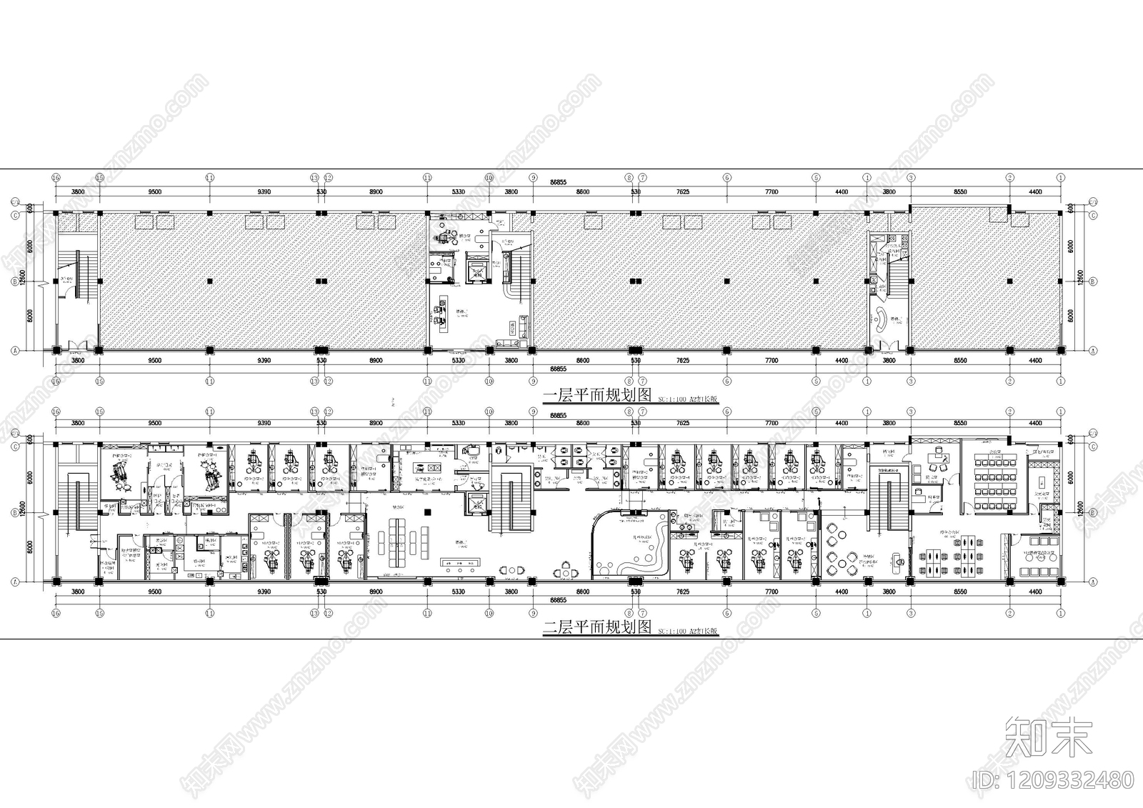 现代医院cad施工图下载【ID:1209332480】