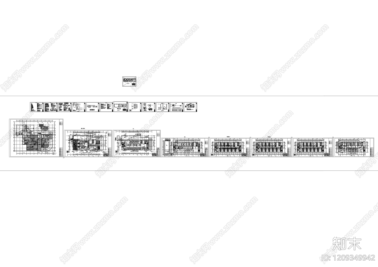医院cad施工图下载【ID:1209349942】