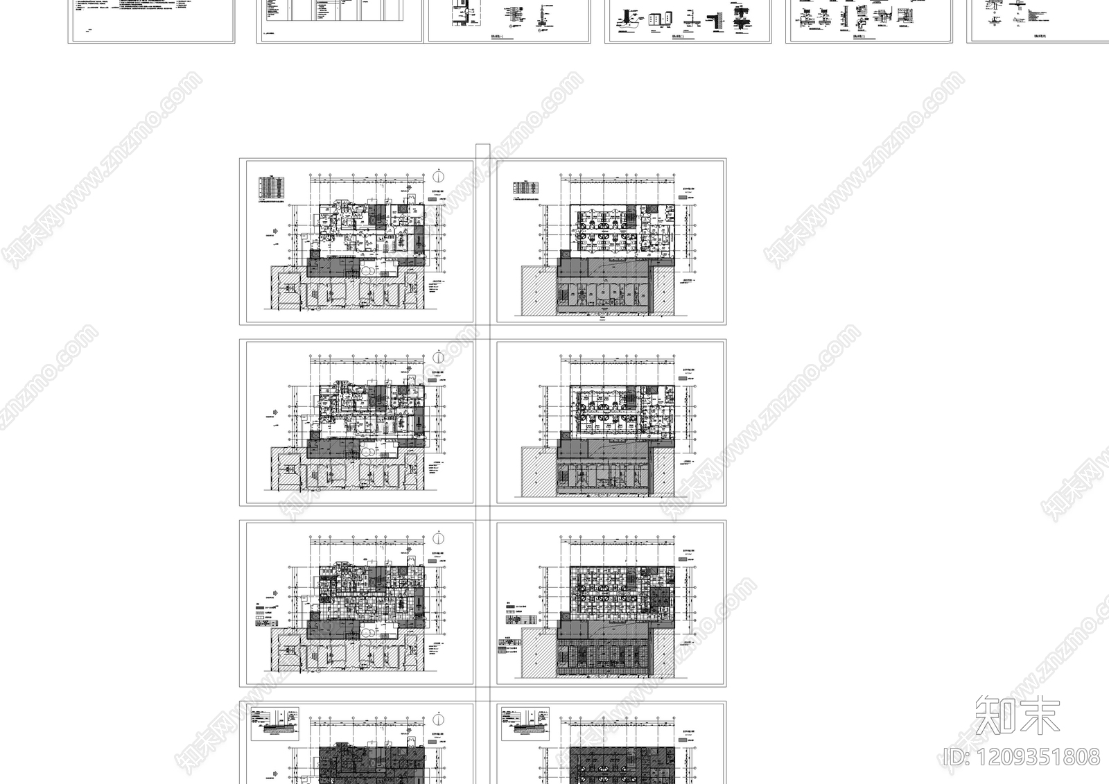 医院cad施工图下载【ID:1209351808】