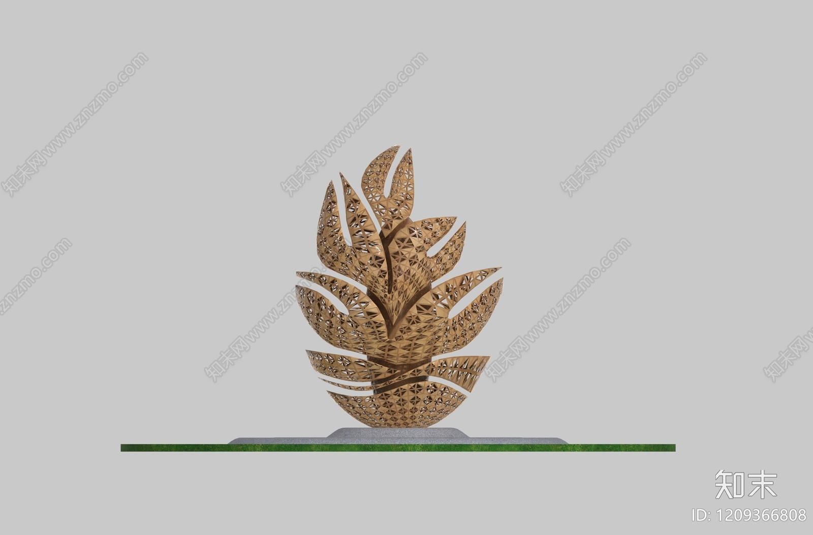 现代艺术雕塑风格雕塑摆件3D模型下载【ID:1209366808】