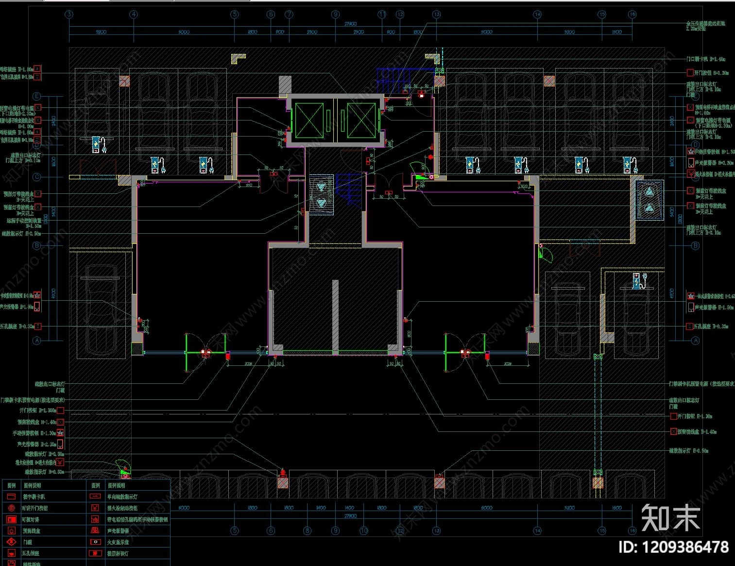 现代其他公共空间cad施工图下载【ID:1209386478】