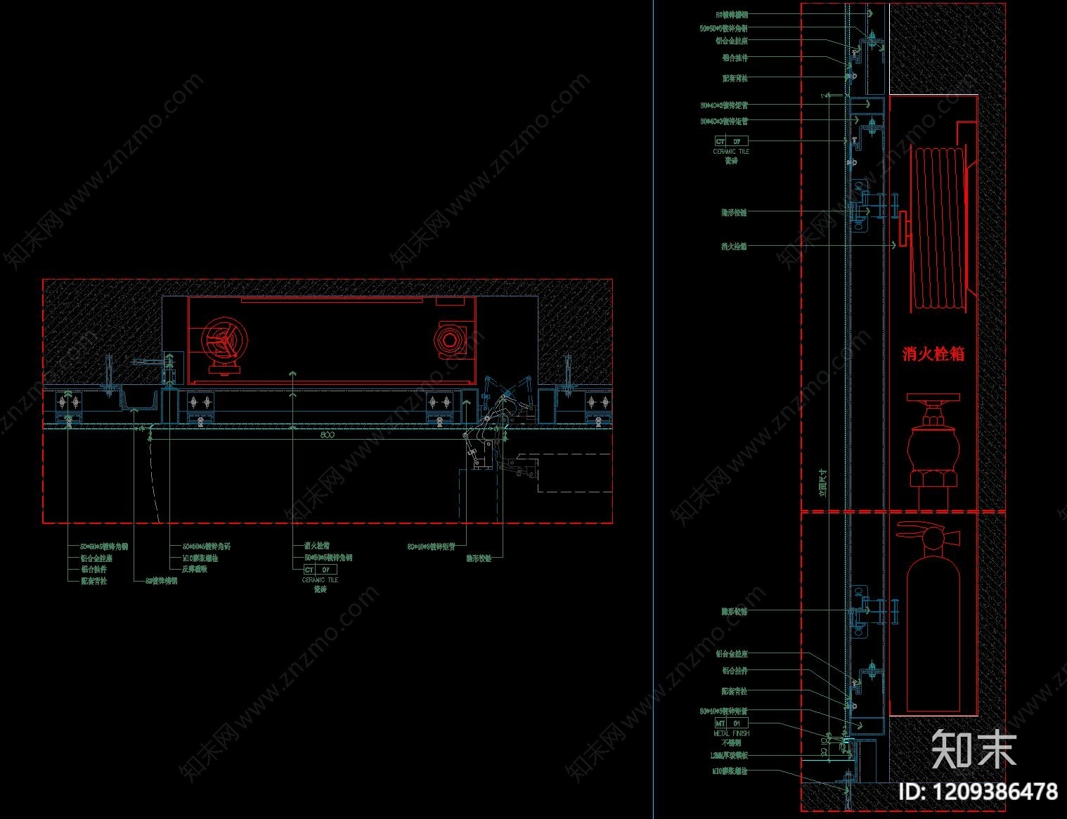 现代其他公共空间cad施工图下载【ID:1209386478】