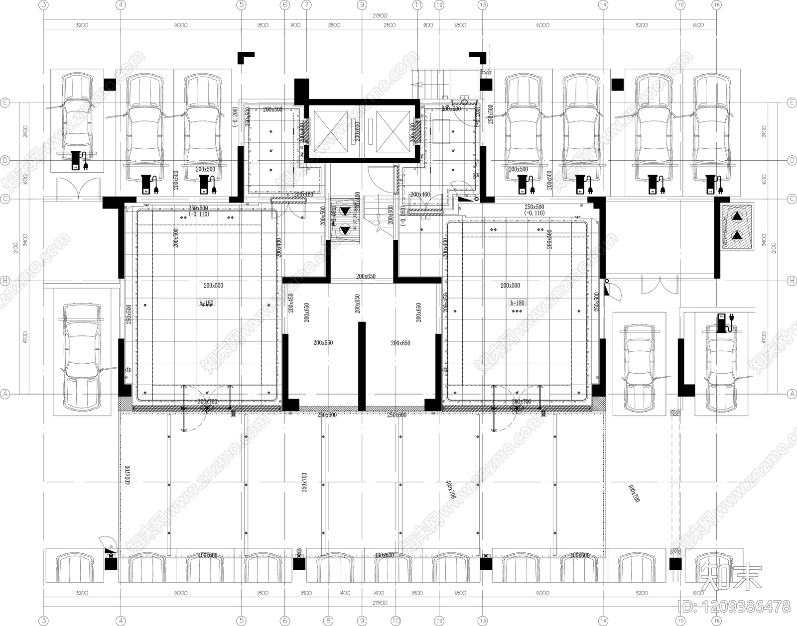 现代其他公共空间cad施工图下载【ID:1209386478】