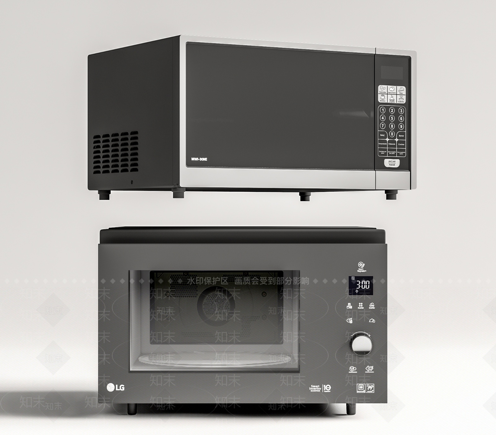 现代微波炉SU模型下载【ID:1209432794】