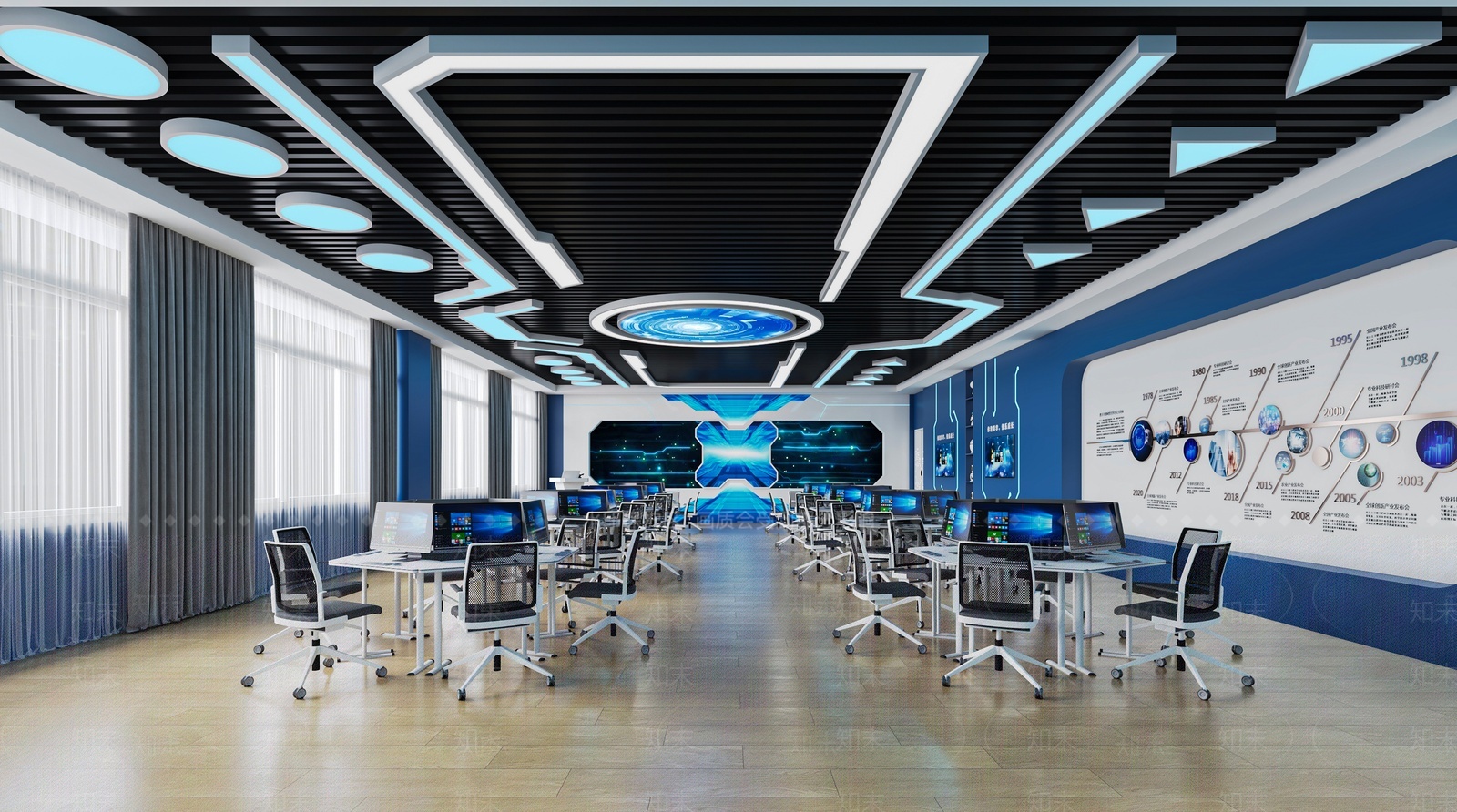 教室3D模型下载【ID:1209434689】