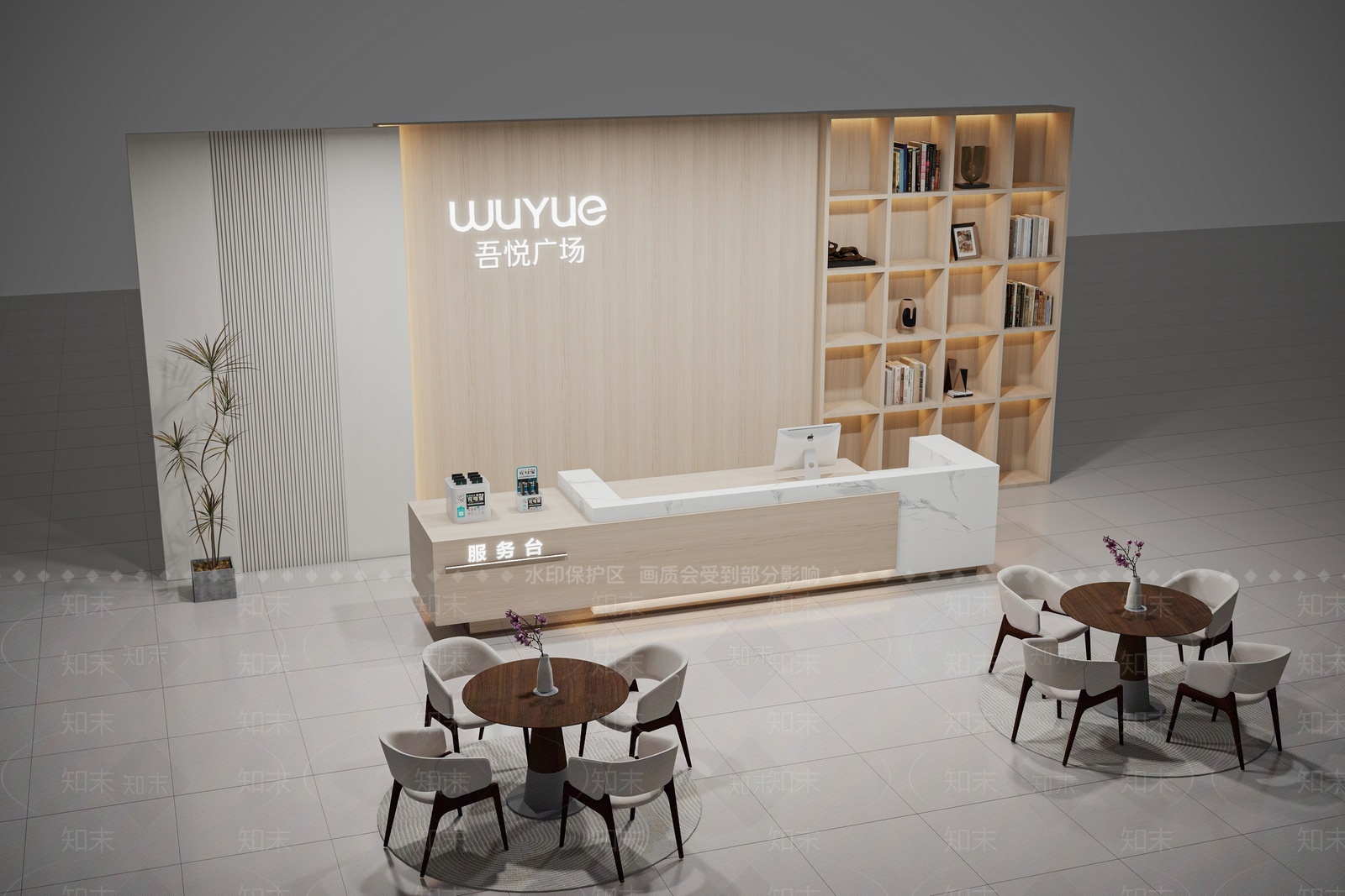 前台3D模型下载【ID:1209445103】