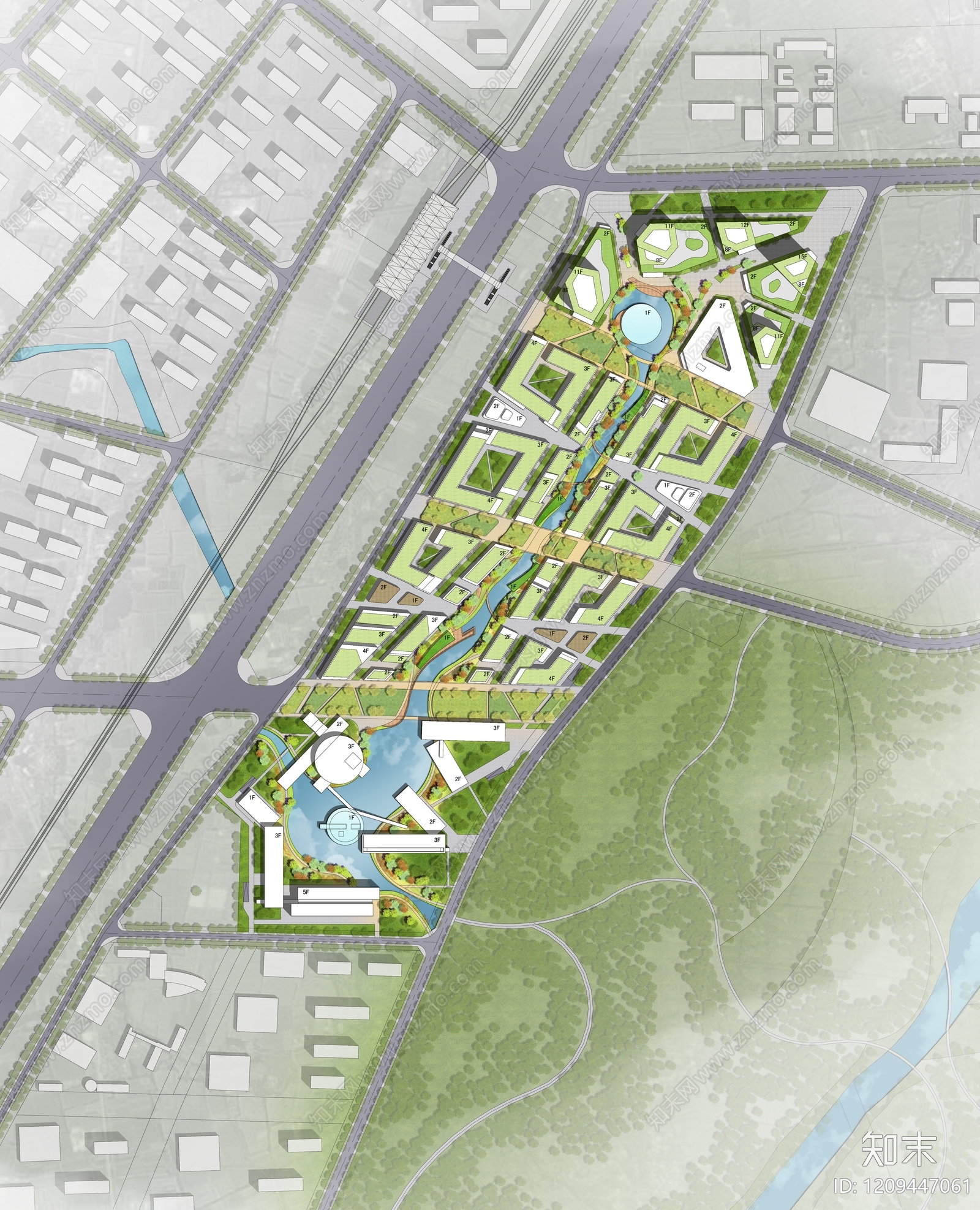 城市规划施工图下载【ID:1209447061】