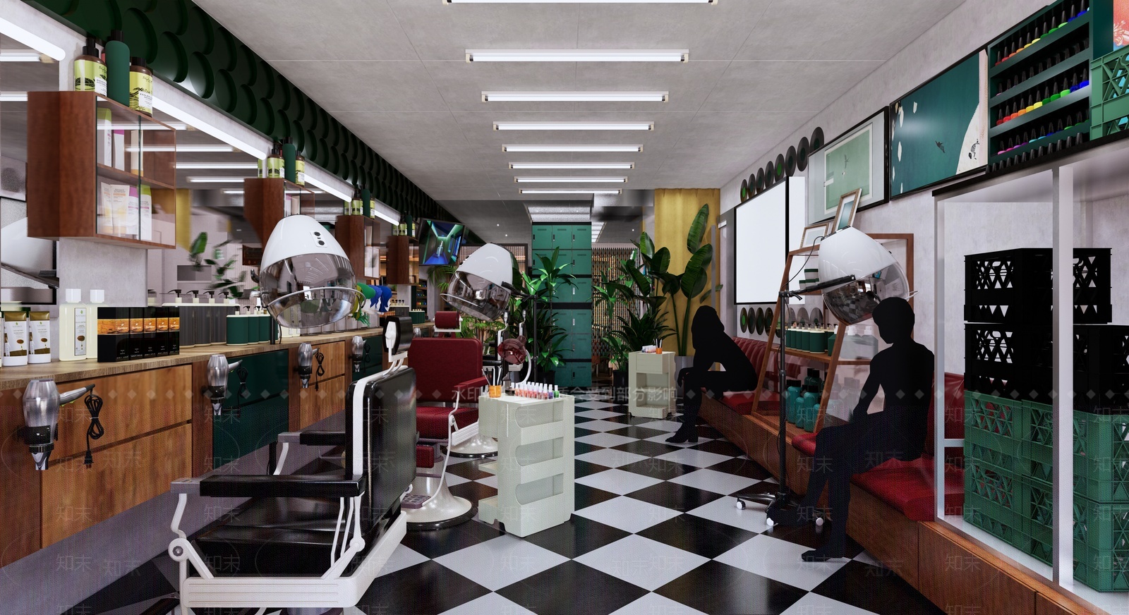 现代理发店SU模型下载【ID:1209474736】