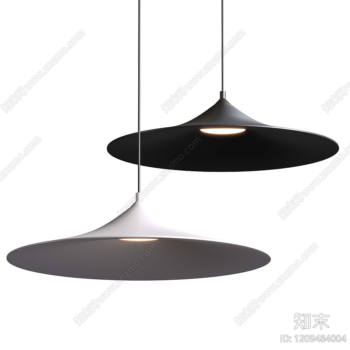 极简儿童房吊灯3D模型下载【ID:1209484004】