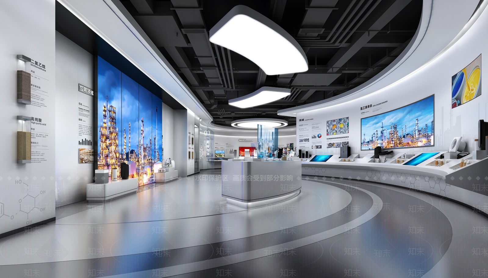 科技展厅3D模型下载【ID:1209484469】