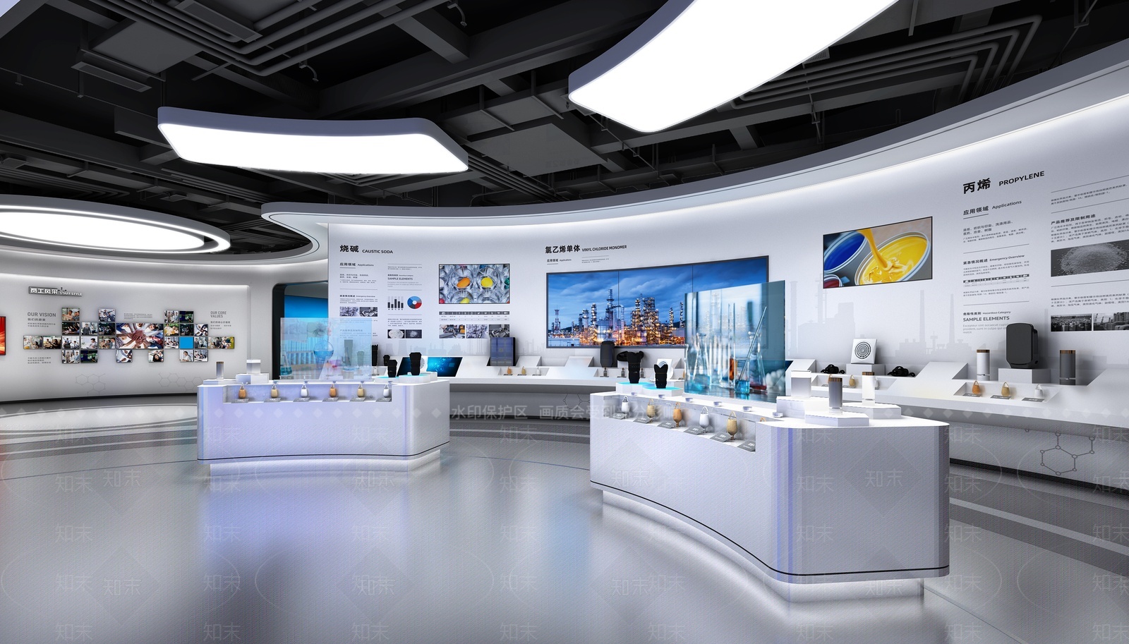 科技展厅3D模型下载【ID:1209484469】