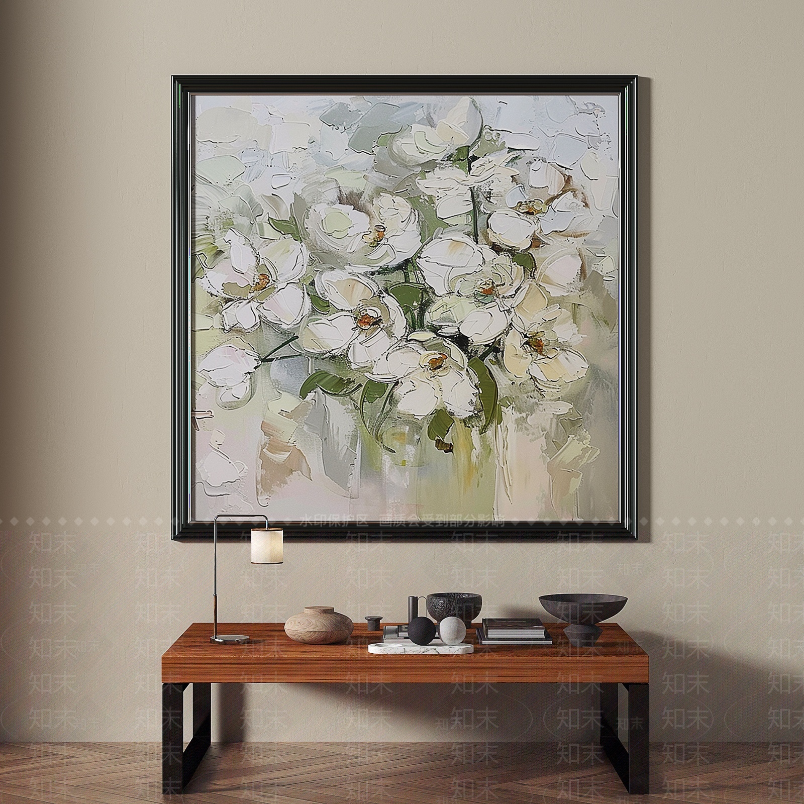 法式复古装饰画3D模型下载【ID:1209484954】