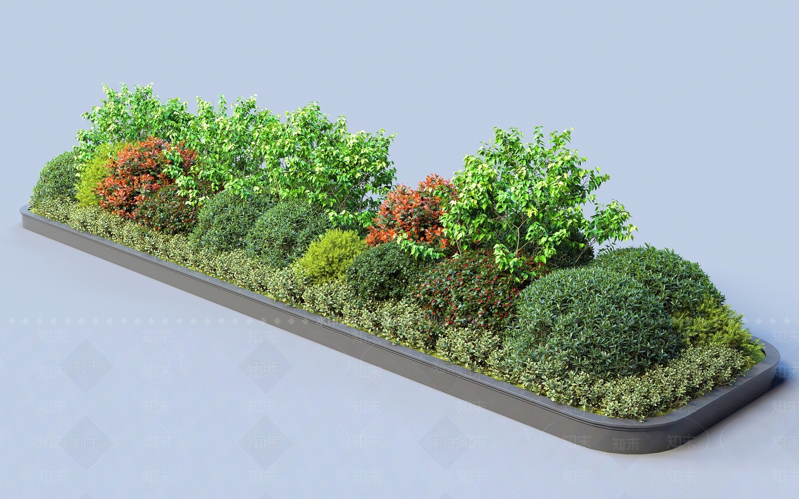 花池3D模型下载【ID:1209485000】