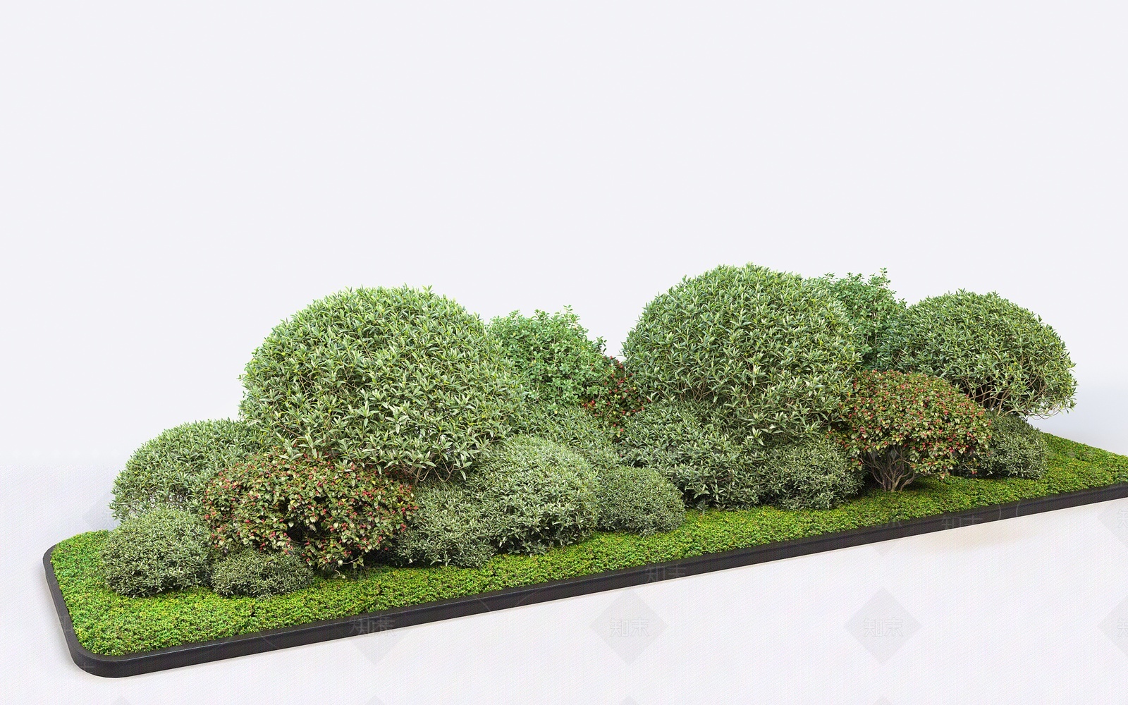 植物堆3D模型下载【ID:1209485010】