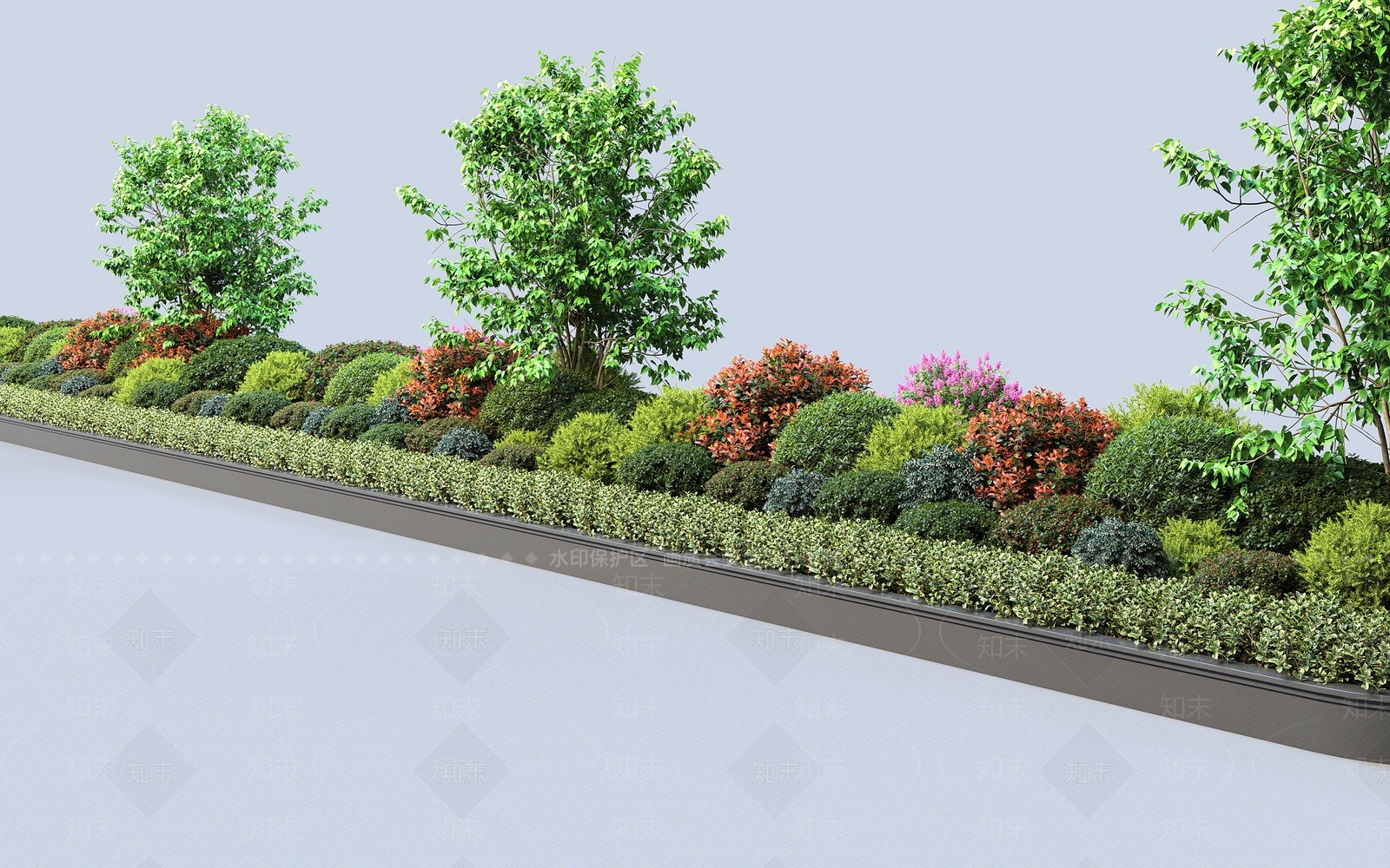 植物堆3D模型下载【ID:1209485020】